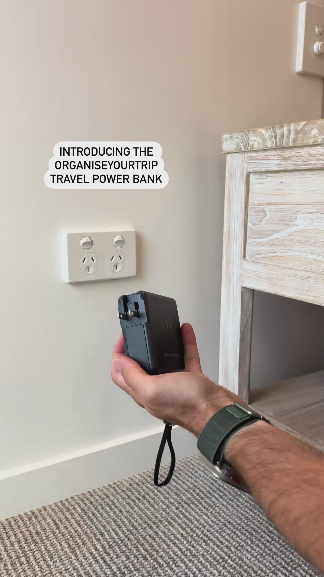 OrganiseYourTrip™️ Travel Power Bank